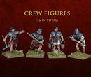 Early Imperial Roman Bolt-Shooter, 28 mm Scale Model Plastic Figures Close Up