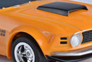 Ford Mustang Box 429 (Orange) 1/64 Scale Slot Car Right Front Close Up