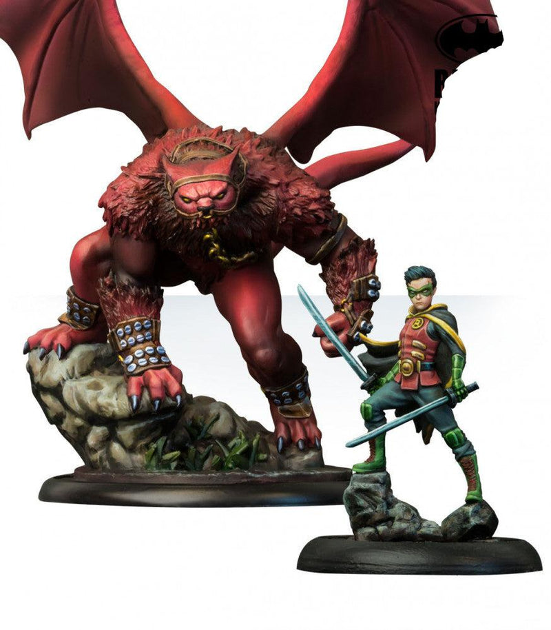 Batman Miniature Game, Robin & Goliath