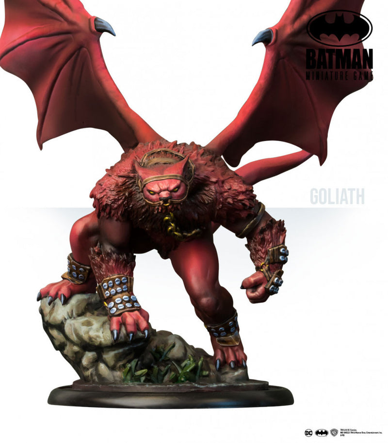 Batman Miniature Game, Robin & Goliath - Goliath Close Up