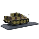 Sd.Kfz 181 PzKpfw VI Ausf. E Tiger I Heavy Tank 1944, 1/43 Scale Model Right Rear View on Stand