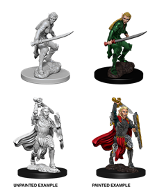 D&D Nolzur’s Marvelous Miniatures: Elf Fighter