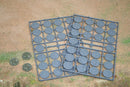 25 mm Round Paved Effect Plastic Bases (52)