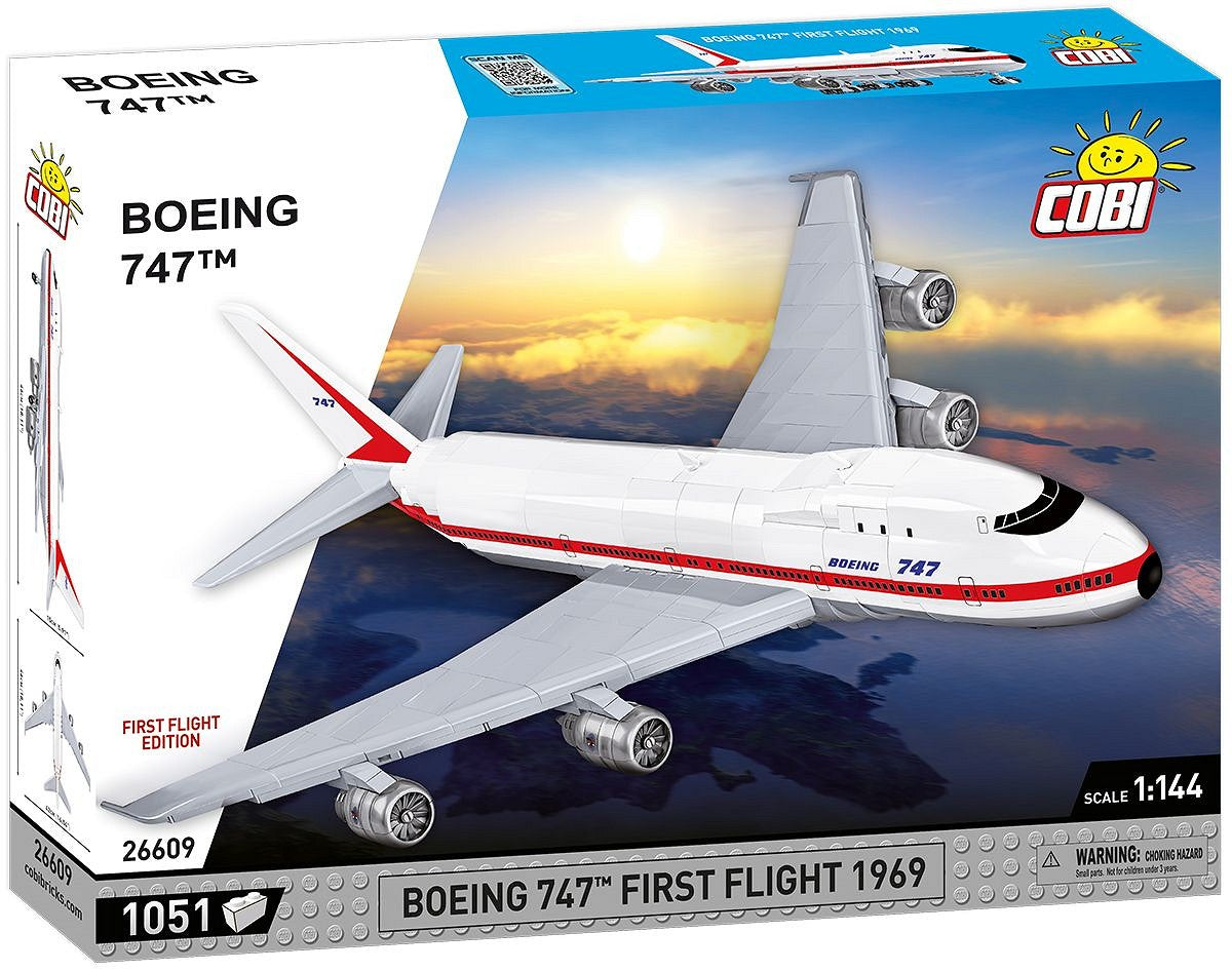 Boeing 747 First Flight 1969, 1051 Piece Block Kit