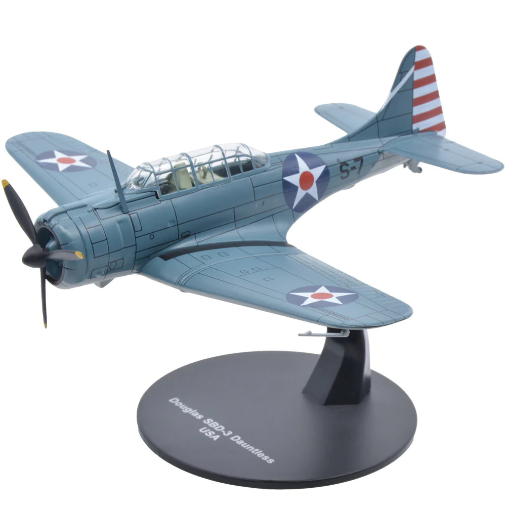 Douglas SBD-3 Dauntless, US Navy 1940’s, 1/72 Scale Diecast Model