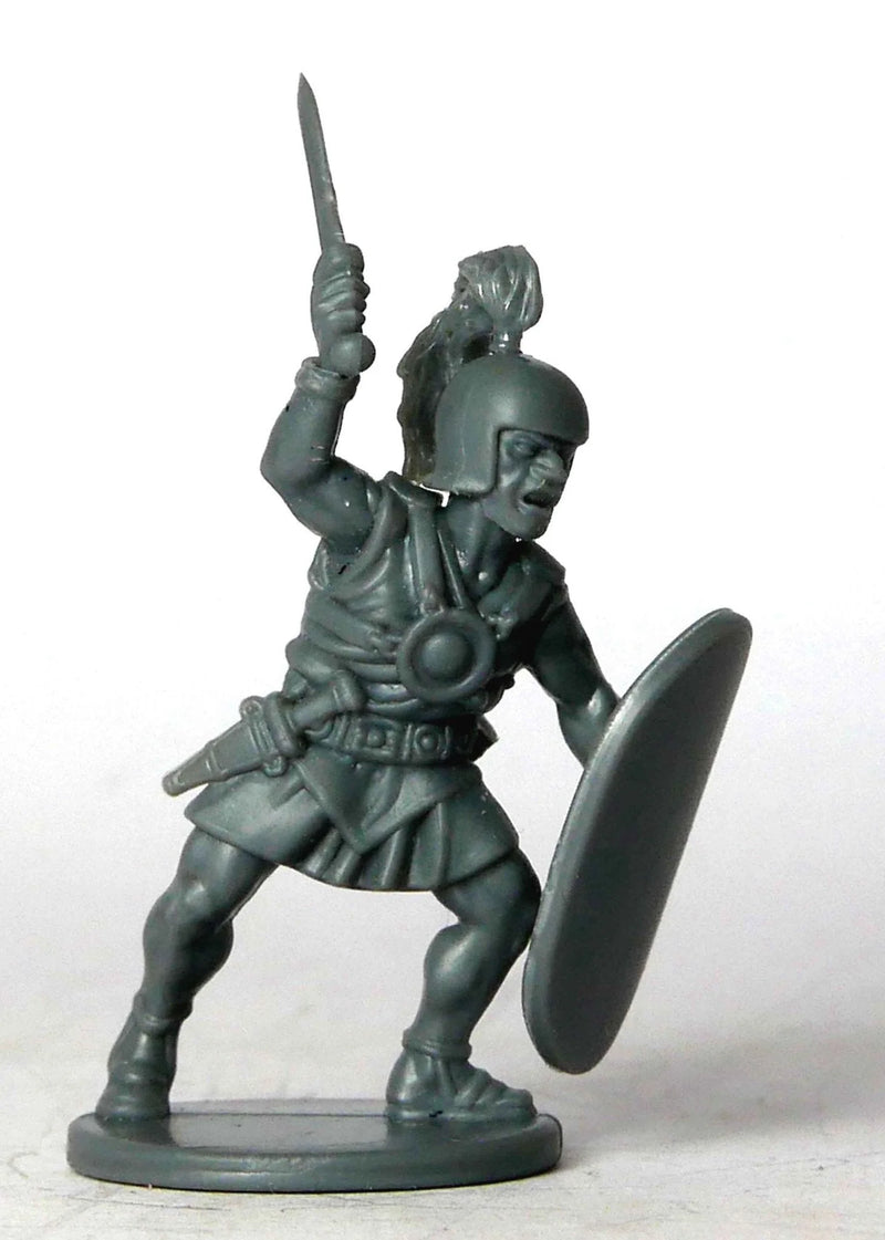 Iberian Armored Warriors, 28 mm Scale Model Plastic Figures Swordsman Attacking
