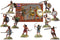 Greek Unarmoured Hoplites and Archers, 28 mm Scale Model Plastic Figures Painted Example Figures