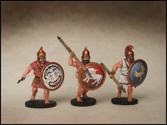 Victrix Limited Greek Unarmoured Hoplites and Archers – 28mm Scale Model Plastic Figures