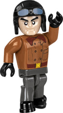 Fokker D.VII, 219 Piece Block Kit Pilot Minifig