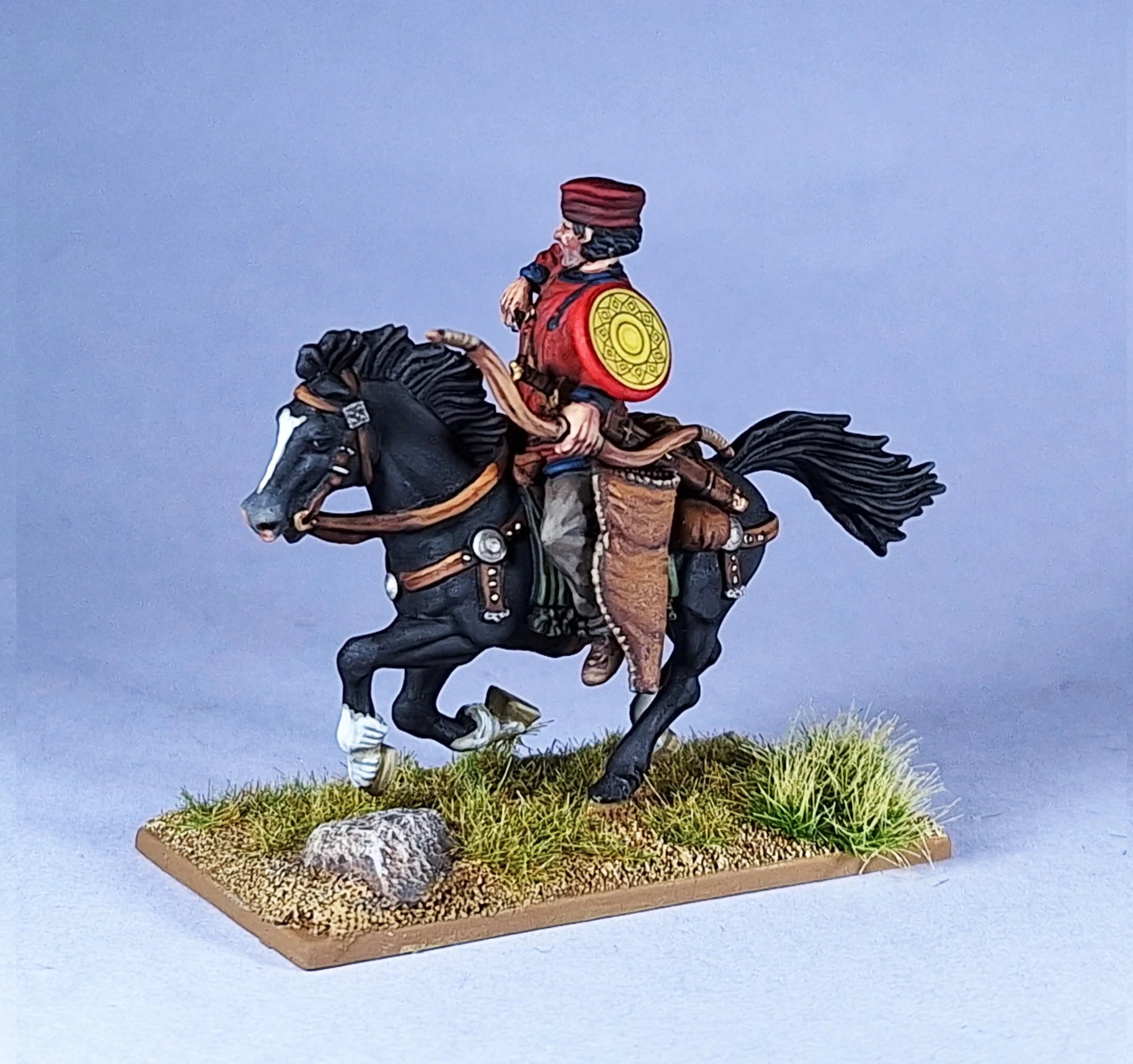 Late Roman Horse Archers, 28 mm Scale Model Plastic Figures Archer Example