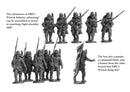 Franco-Prussian War 1870 – 1871 French Infantry Advancing, 28 mm Scale Model Plastic Figures Examples