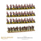 Black Powder Anglo Zulu War 1879 British Starter Army, 28 mm Scale Model Figures Painted Example