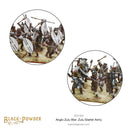 Black Powder Anglo Zulu War 1879 Zulu Starter Army, 28 mm Scale Model Figures Close Up