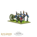 Black Powder Napoleonic Wars Dutch/Belgian Foot Artillery 6-pdr, 28 mm Scale Model Figures Rear View