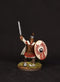 Late Roman Unarmored Infantry, 28 mm Scale Model Plastic Figures Close Up Swordsmen