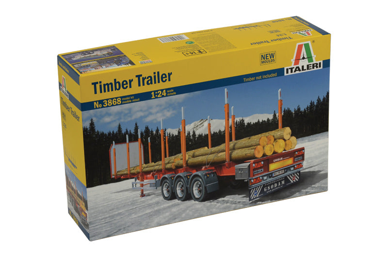 Timber Trailer 1/24 Scale Model Kit