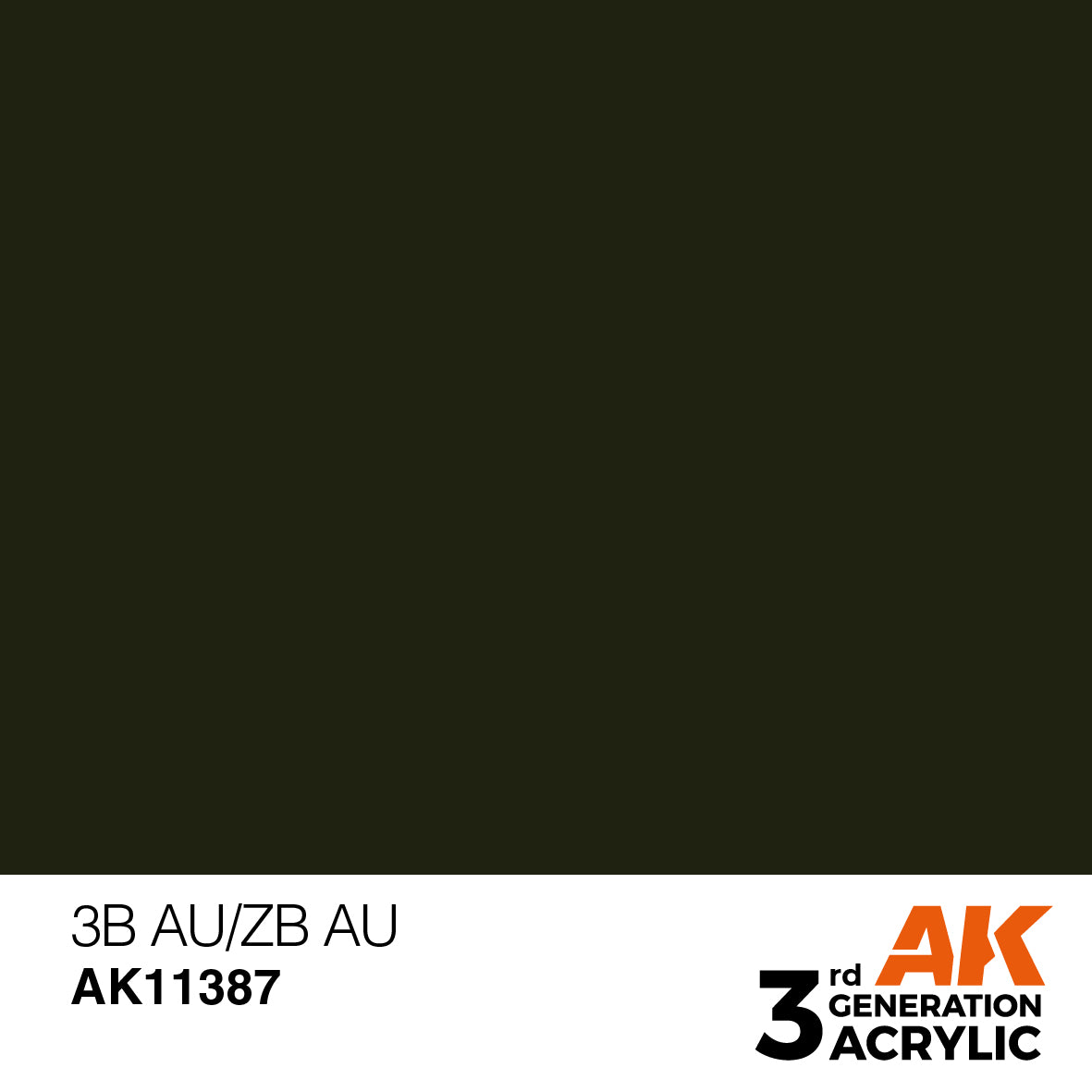 WWII Soviet Tank Colors Acrylic Paint Set Russian 3B AU/ZB AU Color Sample