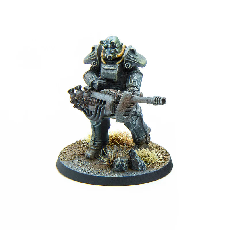 Modiphius Brotherhood of Steel T-45 Heavy Armor Closeup 30
