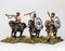 Late Roman Unarmored Cavalry, 28 mm Scale Model Plastic Figures Trumpeter & Spearmen Option