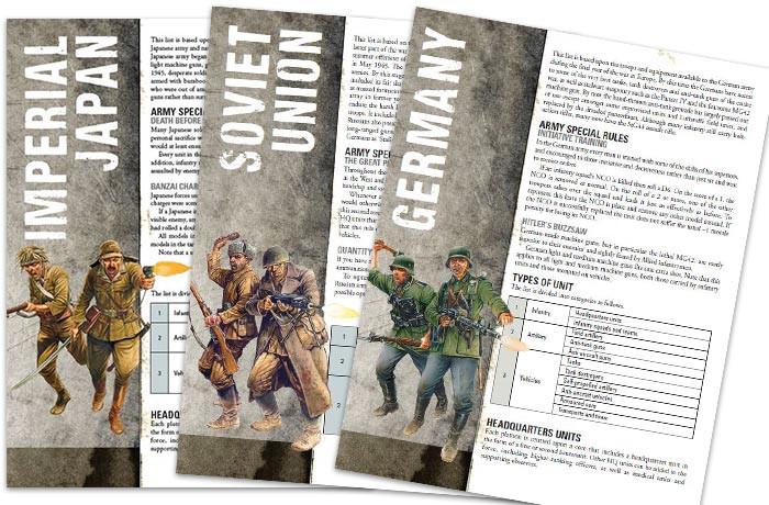 Bolt Action World War II Wargames Rules 2nd Edition Sample Pages