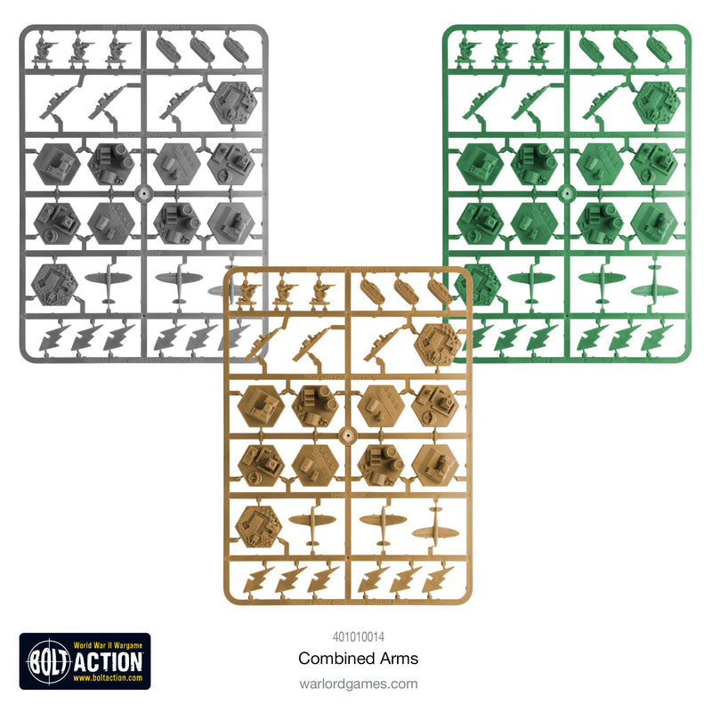 Bolt Action Combined Arms The World War II Campaign Game Tokens