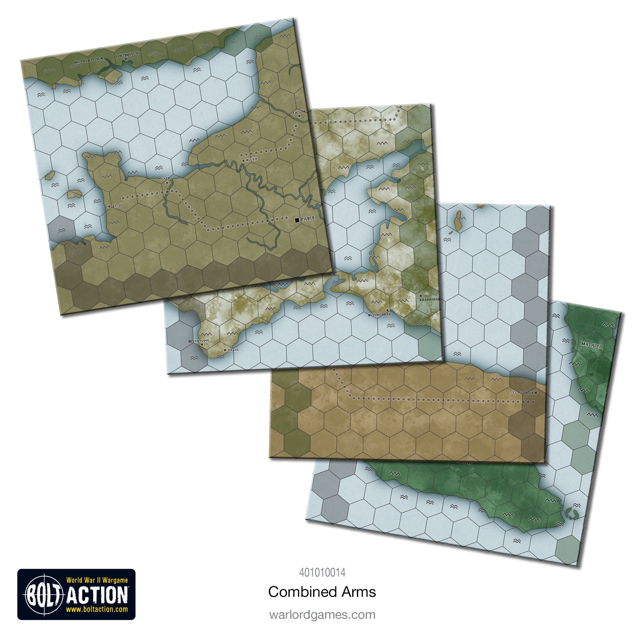 Bolt Action Combined Arms The World War II Campaign Game Maps