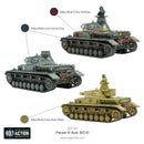Bolt Action Panzer IV Ausf. B/C/D WWII German Tank 28 mm Scale Model Kit Paint Guide
