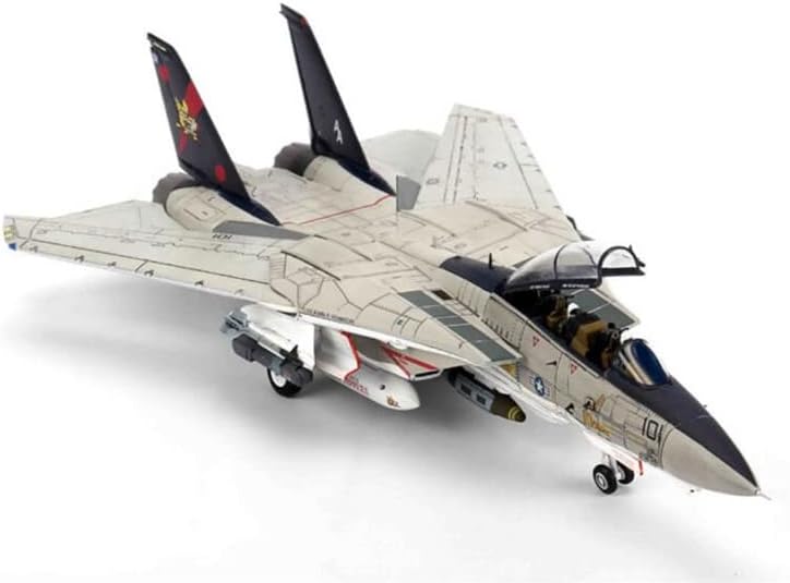 Grumman F-14B Tomcat VF-11 “Red Rippers” THANKS FOR THE RIDE 2005, 1:72 Scale Diecast Model Open Canopy