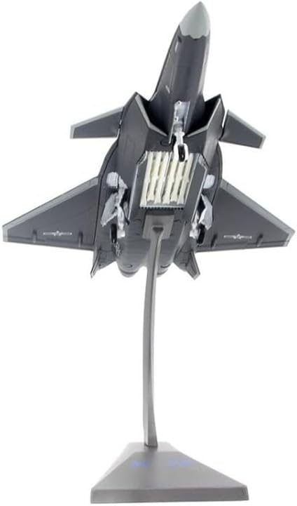 Chengdu J-20 Mighty Dragon 1:100 Scale Diecast Model Bottom Payload View