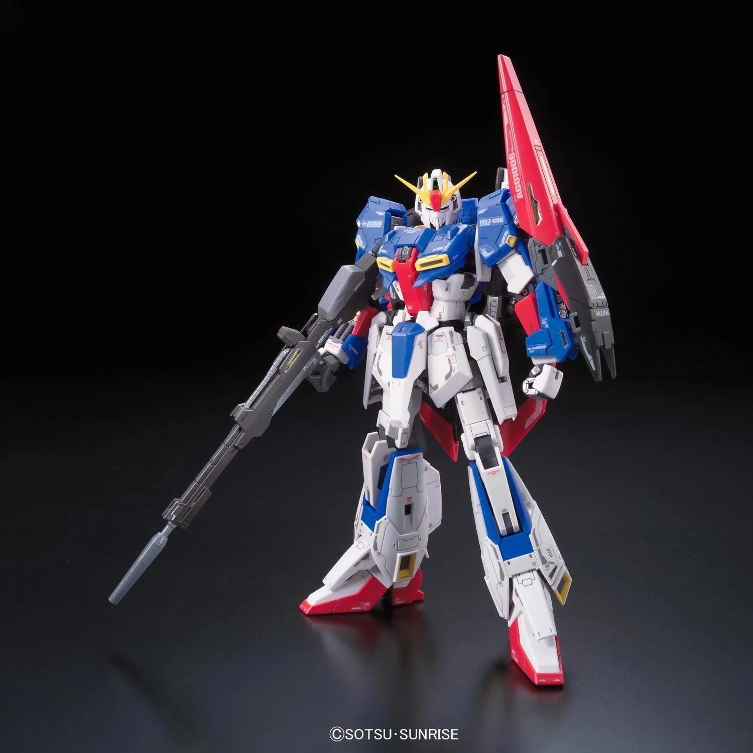 Gundam Real Grade Series #10 MSZ-006 Zeta Gundam 1/144 Scale Model Kit Completed