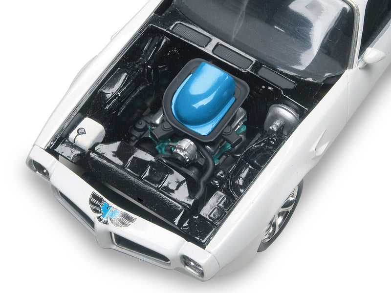 1970 Pontiac Firebird, 1/24 Scale Model Kit Engine Close Up