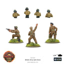 Bolt Action Achtung Panzer! British Tank Force Tank Crew Figures Rear View