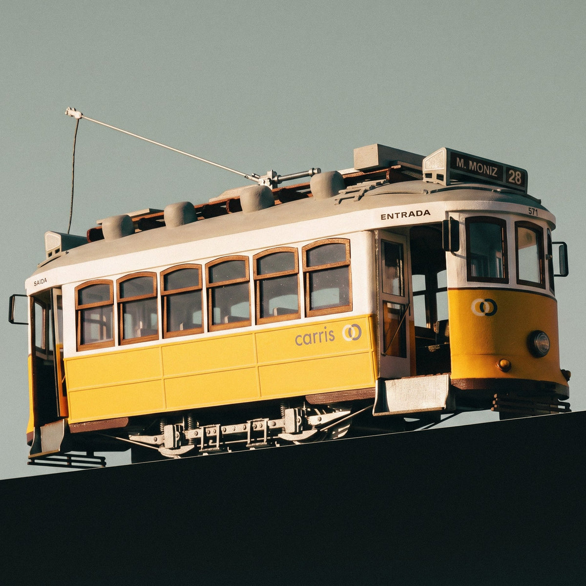 Occre 1/24 Lisboa Tram Wooden Model Kit