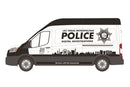 2019 Ford Transit LWB High Roof “Las Vegas Metropolitan Police Special Investigations”  Livery 1:64 Scale Diecast Model Illustration