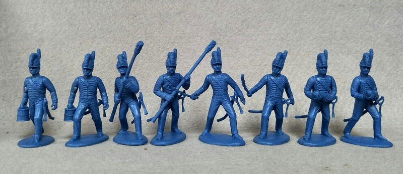 Napoleonic Wars British Royal Horse Artillery 1803 –1815, 54 mm (1/32) Scale Plastic Figures Crew