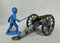 Napoleonic Wars British Royal Horse Artillery 1803 –1815, 54 mm (1/32) Scale Plastic Figures Painted Example  Rear