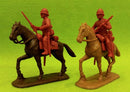 Zulu War British Cavalry in Sun-Helmets (1st King’s Dragoon Guards), 54 mm (1/32) Scale Plastic Figures Close Up