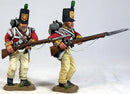 Napoleonic Peninsular War British Infantry Flank Companies, 1/32 (54 mm) Scale Model Plastic Figures Close Up At The Ready