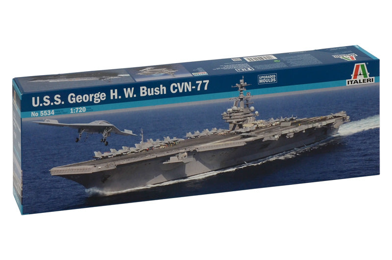 USS George H.W. Bush CVN-77, 1:720 Scale Model Kit