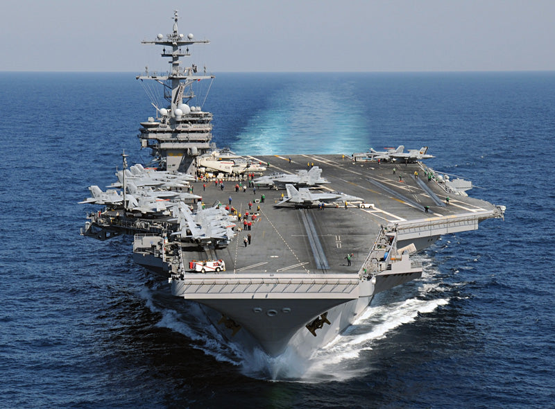 USS George H.W. Bush CVN-77 Front View