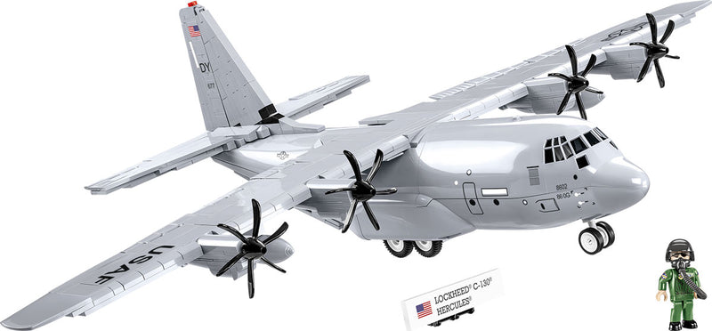 Lockheed Martin C-130 Hercules, 1/61 Scale 602 Piece Block Kit Completed Example