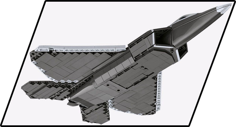 Lockheed Martin F-22 Raptor 1/48 Scale 695 Piece Block Kit Bottom View