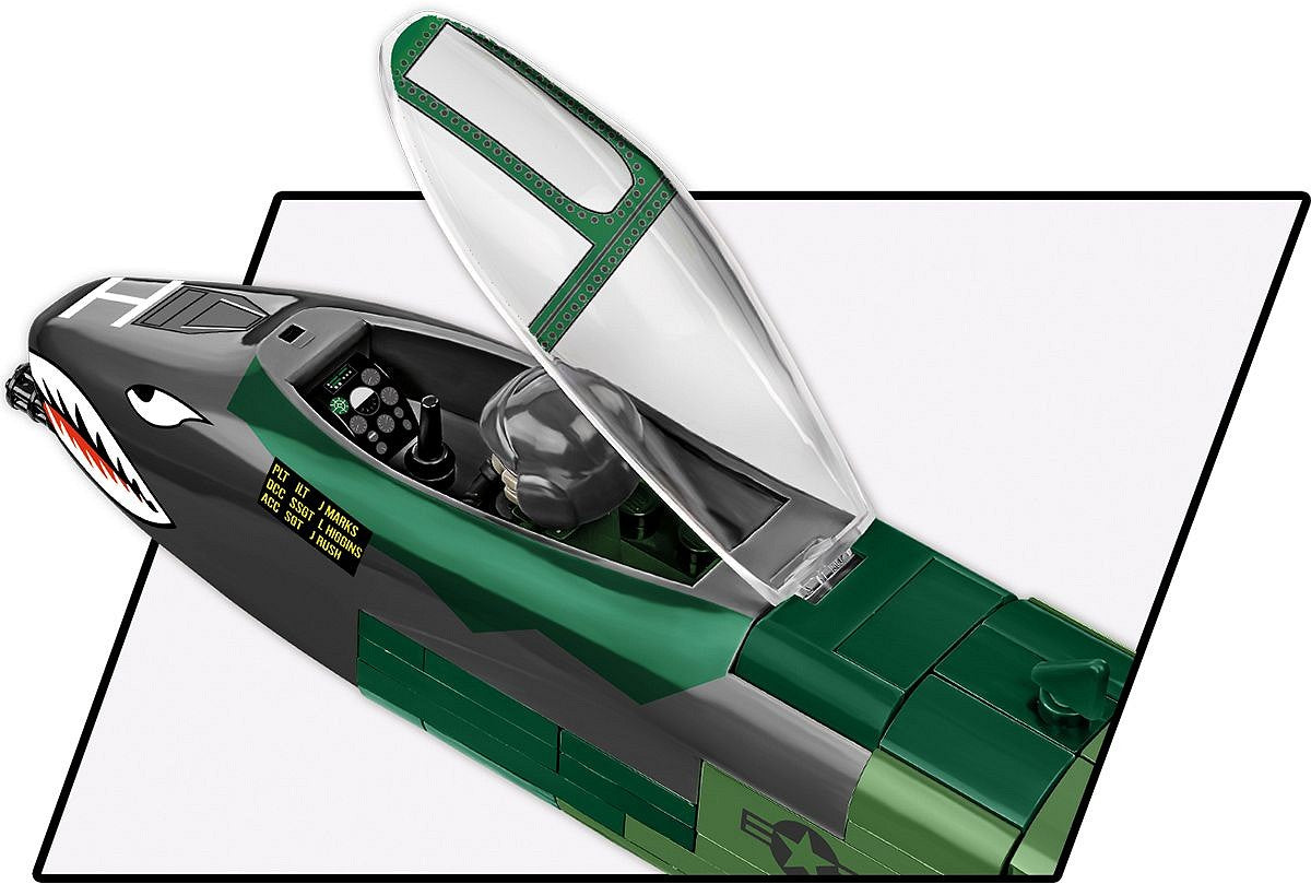 Fairchild Republic A-10 Thunderbolt II Warthog (Desert Storm) , 667 Piece Block Kit Cockpit Close Up