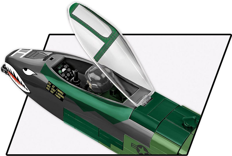 Fairchild Republic A-10 Thunderbolt II Warthog (Desert Storm) , 667 Piece Block Kit Cockpit Close Up