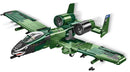 Fairchild Republic A-10 Thunderbolt II Warthog (Desert Storm) , 667 Piece Block Kit In flight