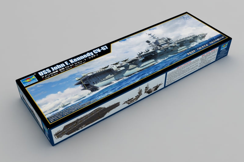 USS John F. Kennedy Aircraft Carrier CV-67, 1:700 Scale Model Kit