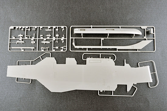 USS John F. Kennedy Aircraft Carrier CV-67, 1:700 Scale Model Kit Deck