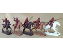 Wars of Classical Greece:  Spartan Cavalry, 60 mm (1/30) Scale Plastic Figures