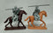 Early Imperial Roman Mounted Auxiliaries, 60 mm (1/30) Scale Plastic Figures Spearmen