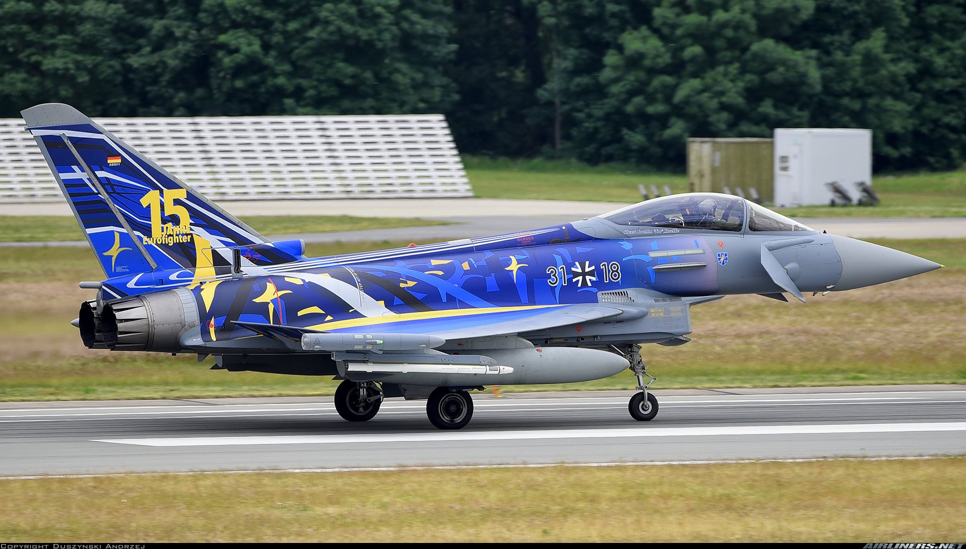 Eurofighter EF2000 Typhoon 31+18  Luftwaffe TaktLwG 73 “Steinhoff” 60th Anniversary 2019, 1